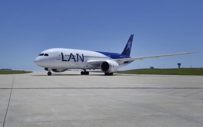 Latam Airlines incorpora el moderno Boeing 787 a la operaci&oacute;n en Uruguay