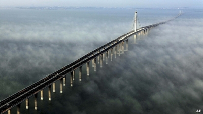 El puente m&aacute;s largo del mundo est&aacute; en China