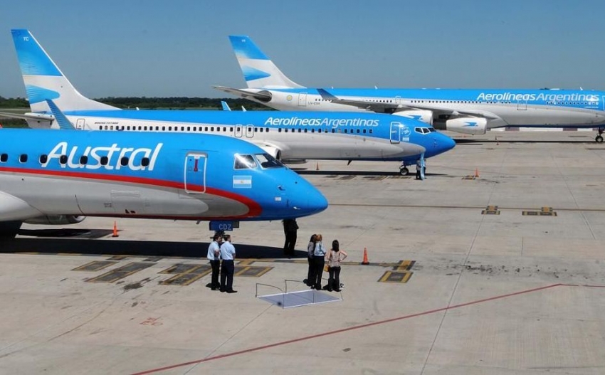 Aerol&iacute;neas Argentinas y los salarios