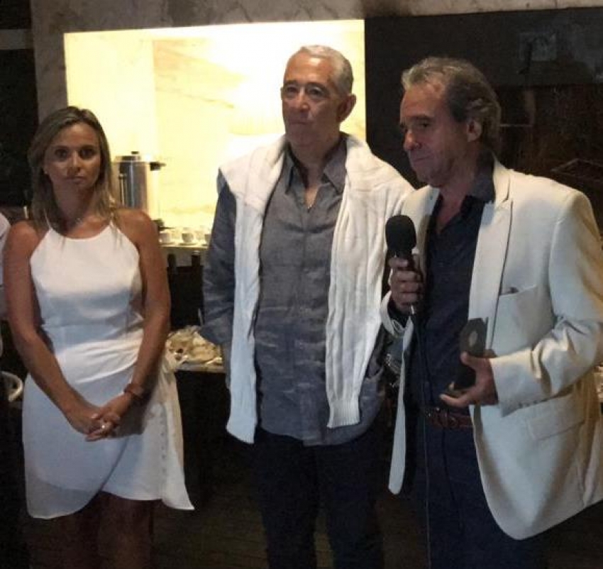 Mariana D&aacute;rdano; Sergio Puglia y Remo Monzeglio