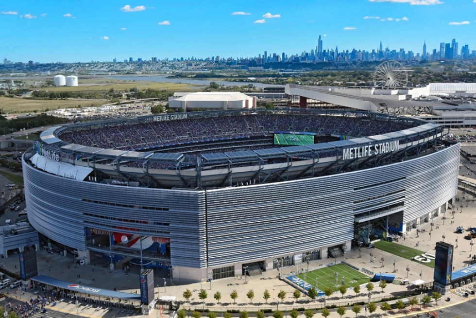 El Estadio MetLife en Nueva Jersey es hogar de los equipos de f&uacute;tbol americano New York Giants y New York Jets.