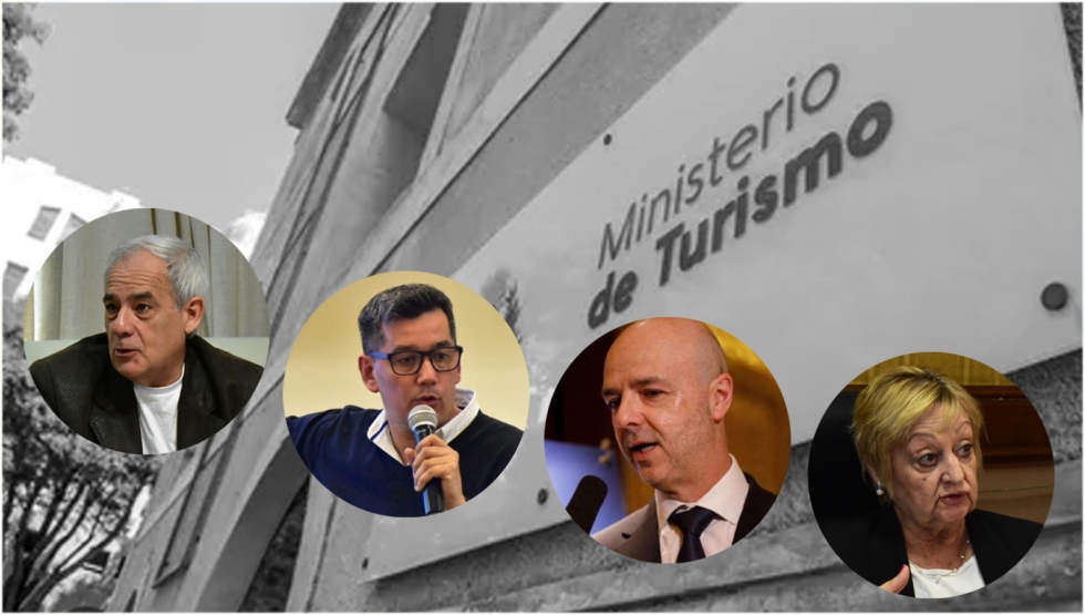 Horacio Yanes; Claudio Quintana; Antonio Carámbula y Liliam Kechichian