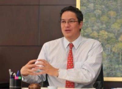 El Ministro colombiano de Comercio, Industria y Turismo, Santiago Rojas Arroyo