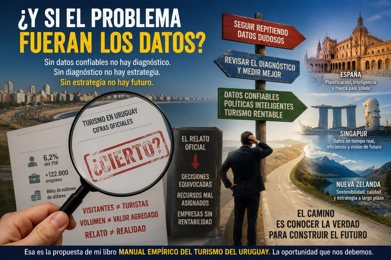 &iquest;Y si el problema fueran los datos?, si en vez de 3,6M de turistas son menos de 2M ???