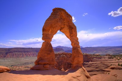 Un desierto con dos mil arcos gigantes
