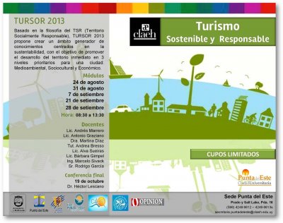 Claeh realizar&aacute; curso en Turismo Sostenible y Responsable