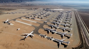El impresionante dato de los aviones estacionados en pandemia