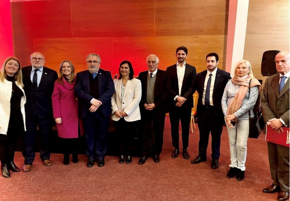 Autoridades e integrantes del sector turismo nacional e internacional