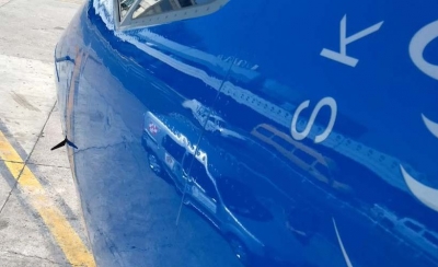 Compartimos audio con Torre del avión de Aerolíneas que impactó con un drone