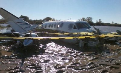 Testigos aportan m&aacute;s datos sobre el avi&oacute;n accidentado