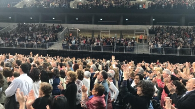 Serrat; el Cilindro; el Antel Arena; la emoci&oacute;n; la vida...