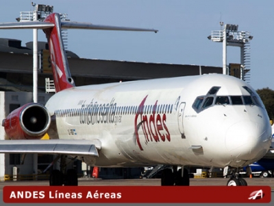 La ANAC oblig&oacute; a Andes a cancelar charters que hab&iacute;a autorizado