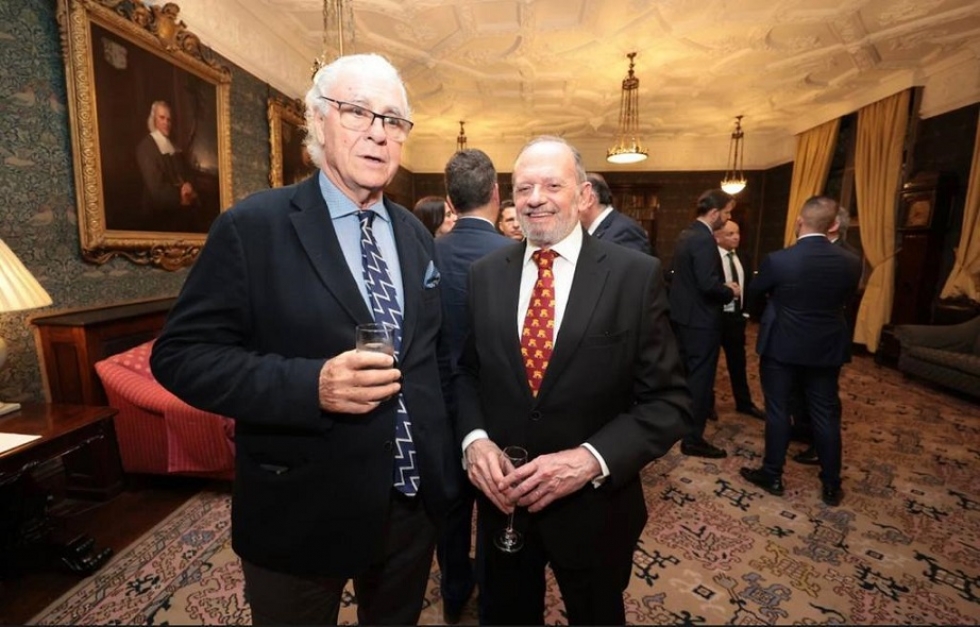 Ramón de Isequilla con José Luis Zoreda Vice presidente de Exceltur.