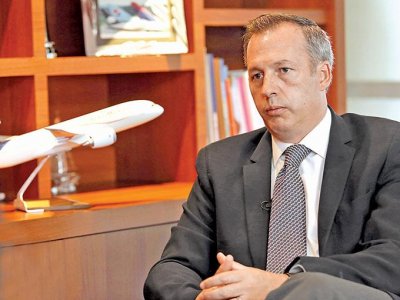 Andrés Conesa, director general de la aerolínea, augura que con la nueva terminal habrá espacio e infraestructura para el desarrollo de la empresa.