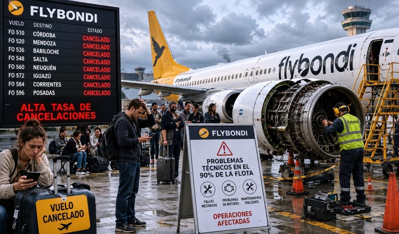 Flybondi  una aerol&iacute;nea que est&aacute; "volando bajo"