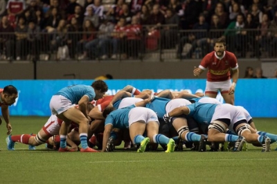 Copa Webb Ellis en Uruguay rumbo a la Copa del Mundo de Rugby 2019