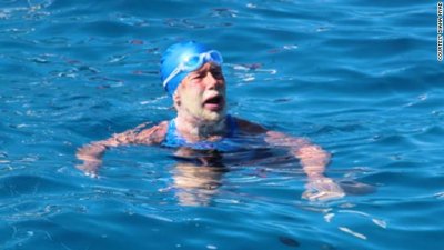 Hist&oacute;rico: la nadadora Diana Nyad nad&oacute; sin protecci&oacute;n de Cuba a Florida
