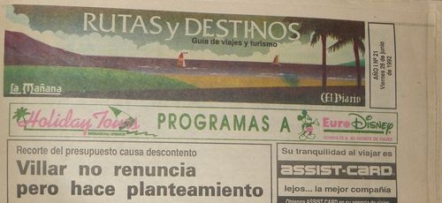 Rutas y Destinos, o 20 a&ntilde;os no es nada...