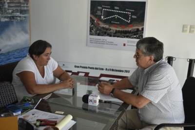 Amelia Duranti, Presidente de Marefink SA la empresa organizadora de F1 Power Boat