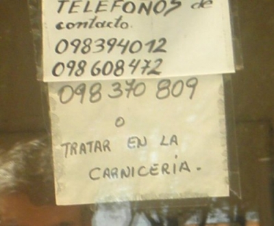 En la Casa del maestro Costabel, en Villa La Paz, funciona el centro de informes tur&iacute;sticos. Estaba cerrado y nuestro compa&ntilde;ero fue derivado a...la carnicer&iacute;a