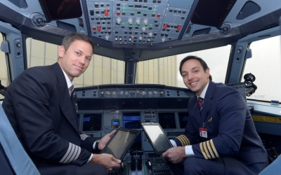 LAN y TAM implementan tecnolog&iacute;a para pilotos y tripulantes de cabina