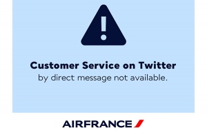 Twitter cambia y desmonta el servicio al cliente de Air France