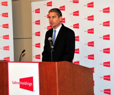 El CEO de la compa&ntilde;&iacute;a Sam Gilliland present&oacute; el nuevo programa, que alienta a la industria de viajes y turismo para involucrarse y erradicar esta forma de crimen