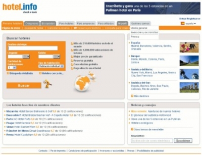 &Iacute;ndice de relaci&oacute;n calidad-precio de www.hotel.info