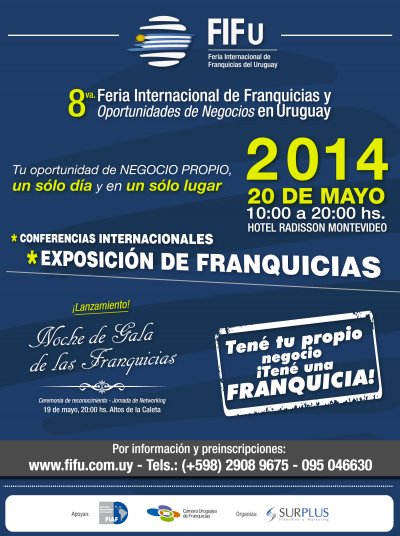 Uruguay: 8&ordf; Feria Internacional de Franquicias