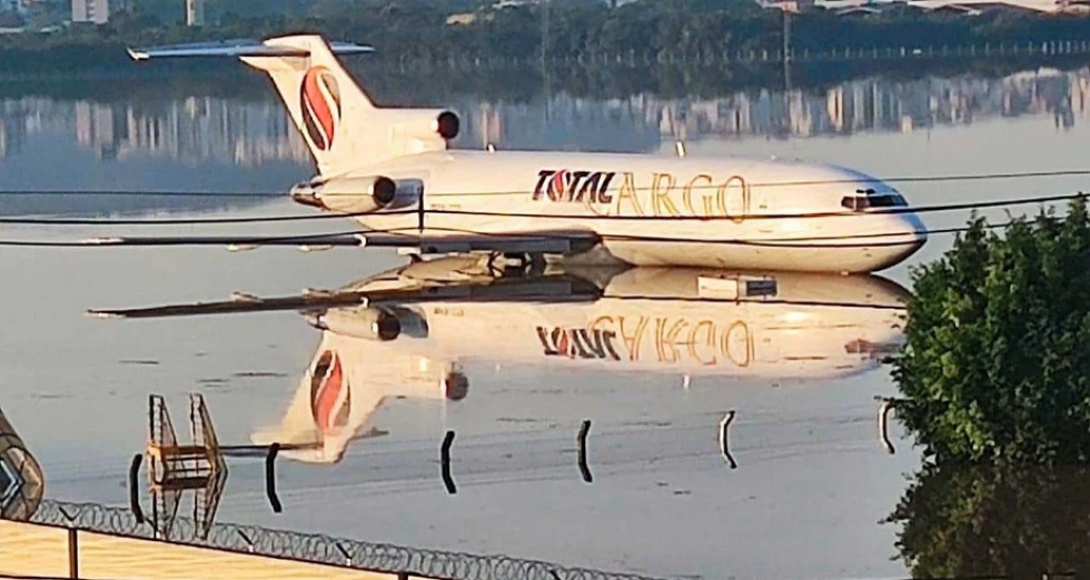 Operaciones en el aeropuerto de Porto Alegre suspendidas por tiempo indefinido
