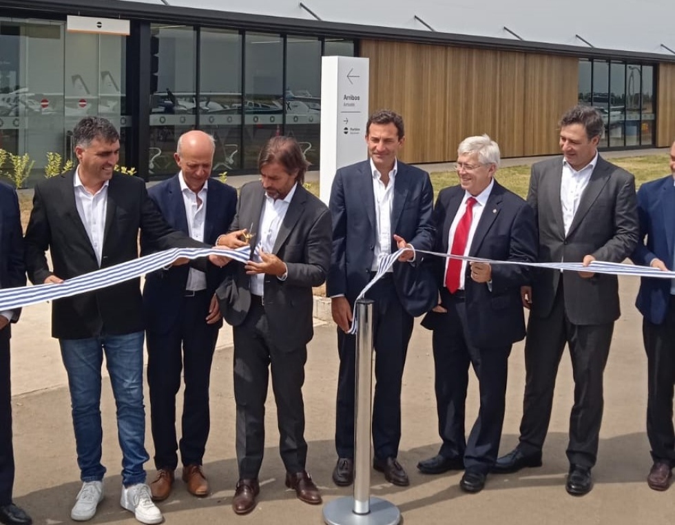 Aeropuertos Uruguay inauguró el nuevo Aeropuerto Internacional de Salto
