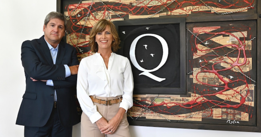 &Aacute;lvaro Amoretti y Silvina Rocha