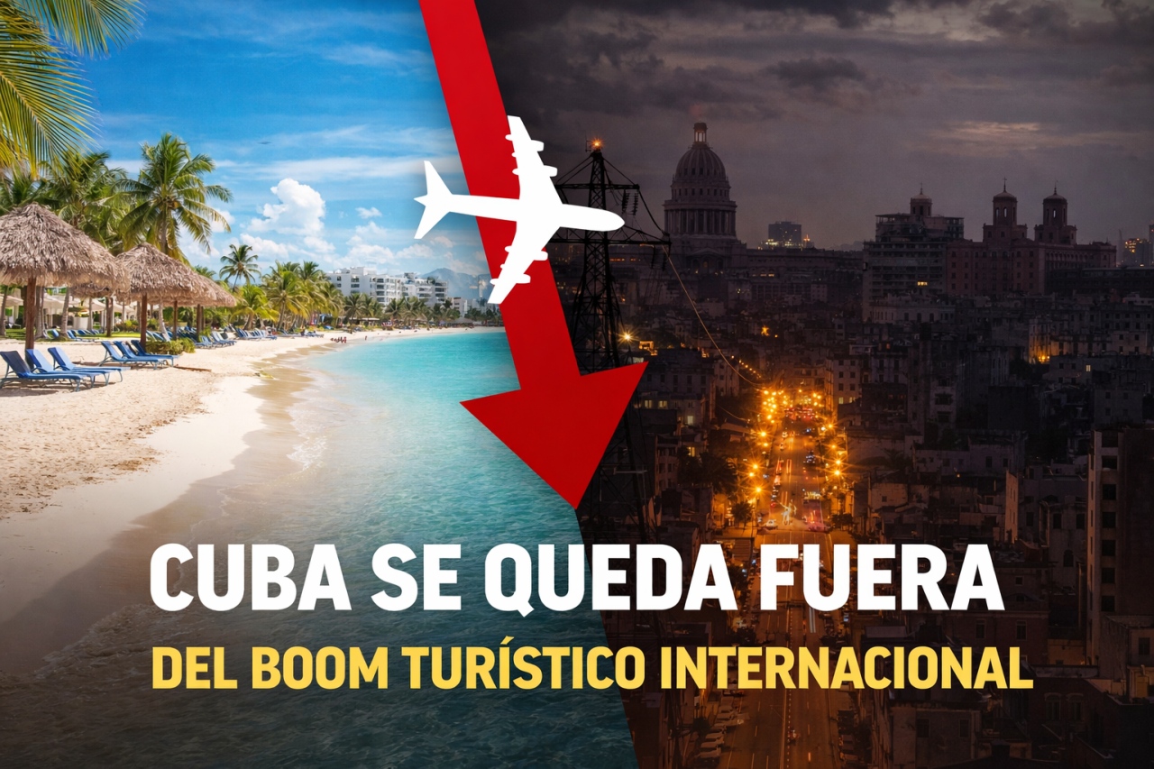 Cuba queda fuera del crecimiento tur&iacute;stico internacional