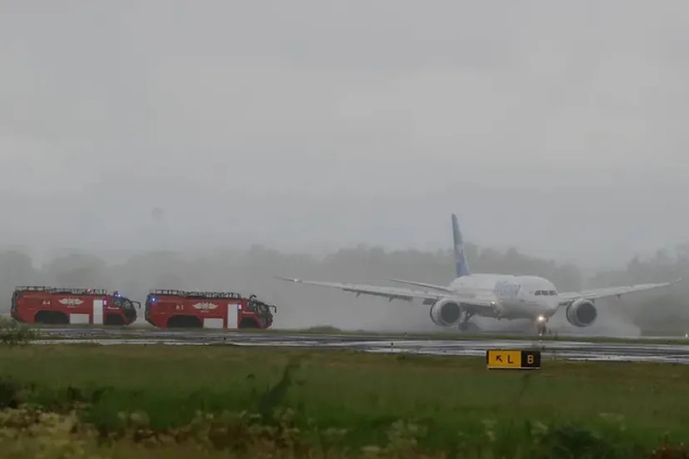 Aterrizaje de emergencia de un avión de Air Europa con destino Madrid