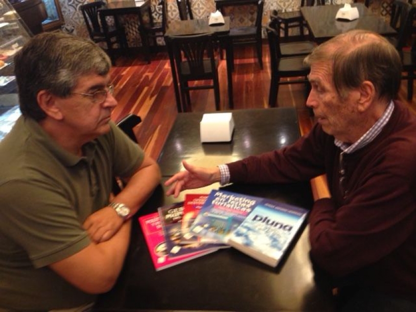 Del primer caf&eacute; en el Oro del Rhin de Colonia y Convenci&oacute;n no hay registros pero si del &uacute;ltimo compartido hasta el presente, fue en el Shopping Montevideo, tambi&eacute;n en el Oro del Rhin