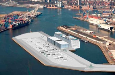 El Puerto de Cruceros de Hamburgo inicia la construcci&oacute;n de la tercera terminal