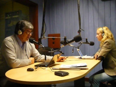 Sergio Antonio Herrera y Cecilia Planes en Portal de Am&eacute;rica Radio