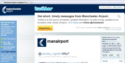 Los aeropuertos abren sus pistas en Twitter. Ranking seg&uacute;n tr&aacute;fico
