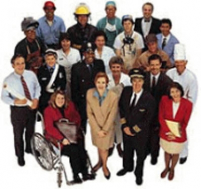 Industria con chimeneas