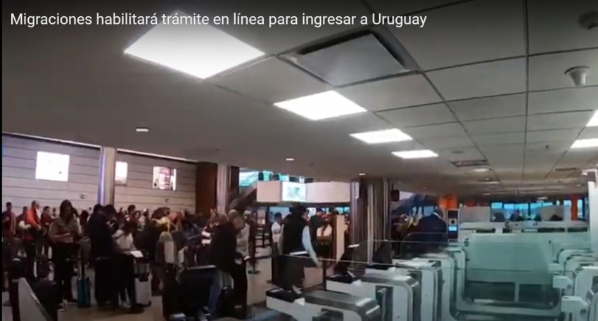 Uruguay: migraciones habilitará  trámite en línea para ingresar por excepción