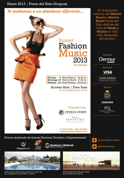 IX edici&oacute;n del Sunset Fashion Music