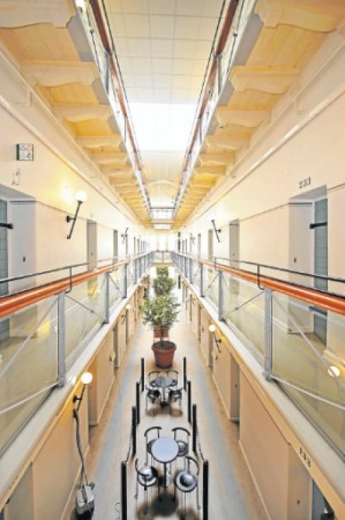 En la vieja c&aacute;rcel de L&aring;ngholmen, Suecia, las habitaciones tienen el mismo tama&ntilde;o que las celdas