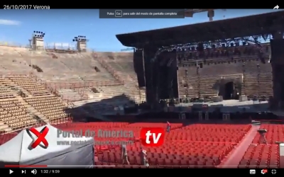 El anfiteatro de Verona.