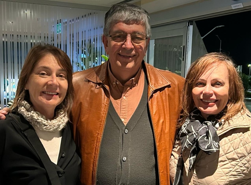 Glenda Umaña estuvo en Uruguay