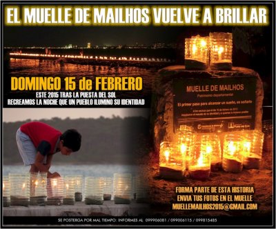 Punta del Este: "Ven&iacute; a sacarte tu foto en el Muelle de Mailhos!"