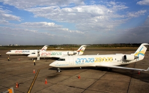 Amaszonas X 3 en el Aeropuerto Internacional Silvio Pettirossi