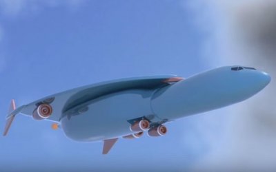 Nuevo avi&oacute;n hipers&oacute;nico de Airbus.