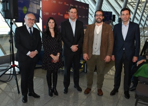 Pablo da Silveira; Virginia Cáceres; Martín Eurnekian; Leandro Folgar y Diego Arrosa