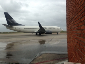 Se fue el primer avi&oacute;n que trajo Alas Uruguay