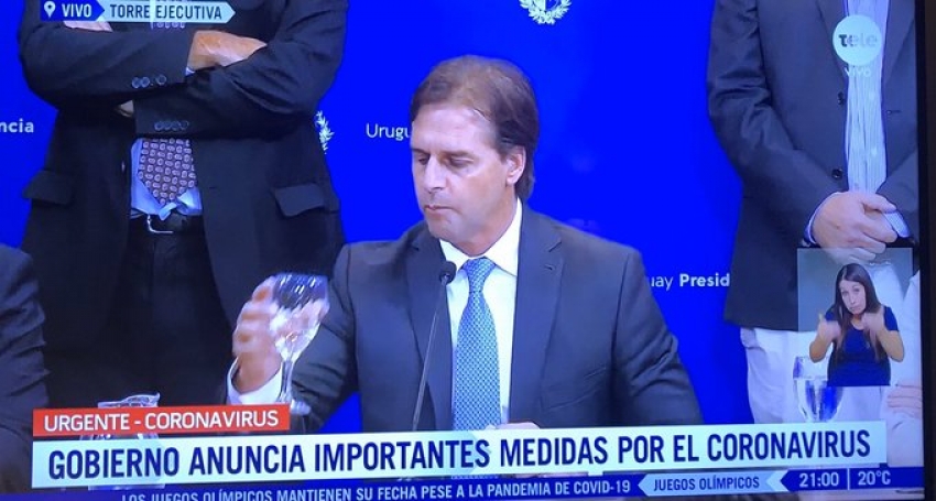 Uruguay: resuelven medidas econ&oacute;micas y fiscales, hoy suman 94 los casos de coronavirus
